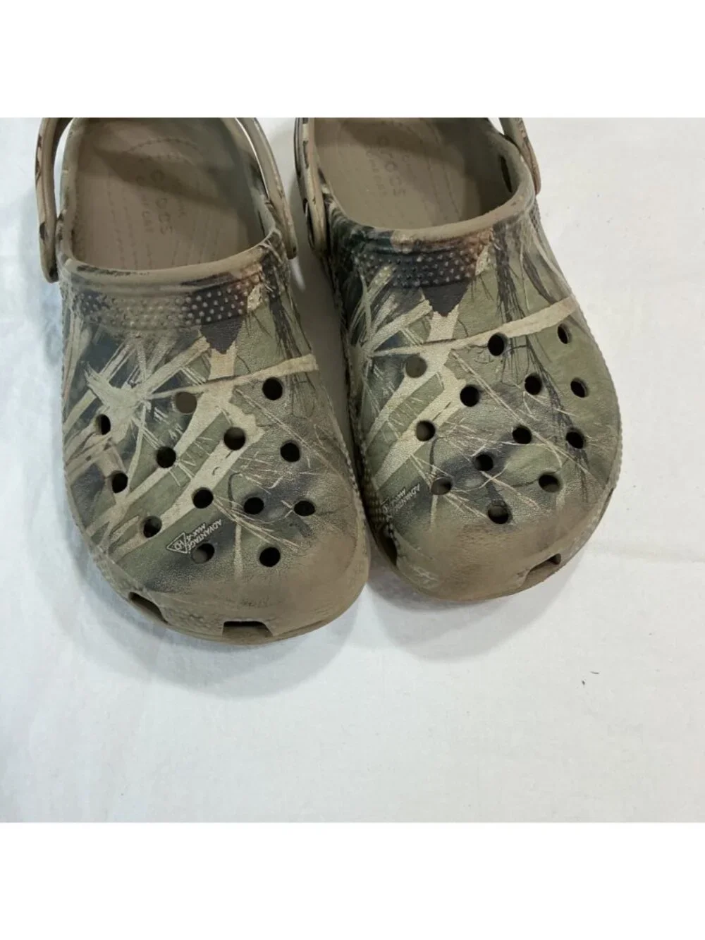 Crocs Kids Classic Realtree Clogs Sandals Size C13 Lightweight Slip-On Shoes